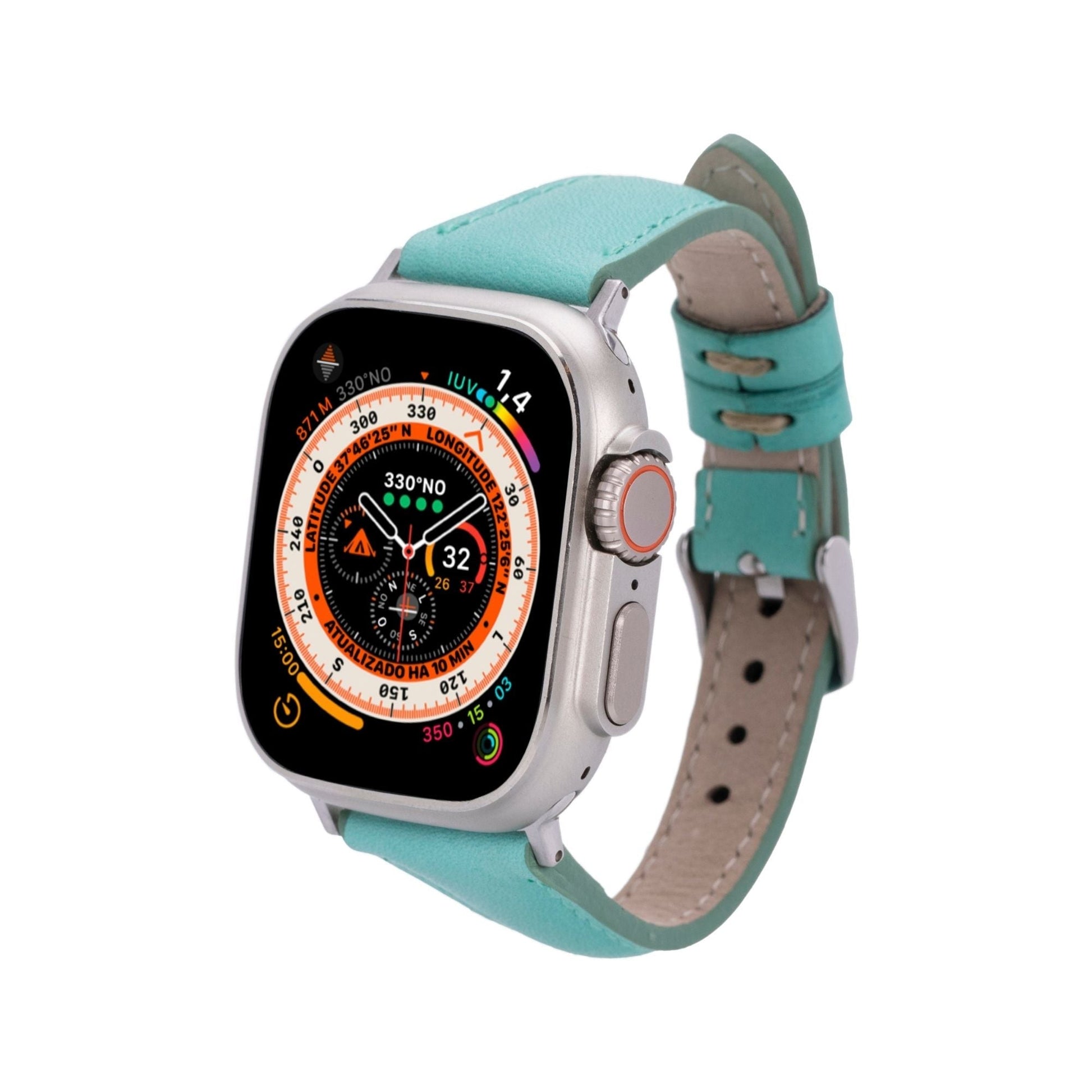Buford Slim Leather Bands for Apple Watch 9, Ultra 2 & SE - Concordia Style Boutique