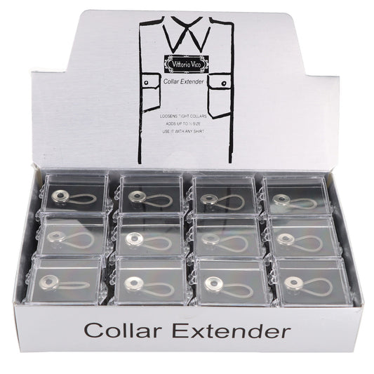 Vittorio Farina Men's WONDER Button Collar Extenders