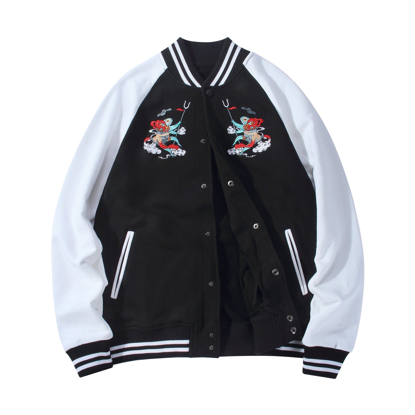 KH3002 Frog Embroidery Jacket - Concordia Style Boutique