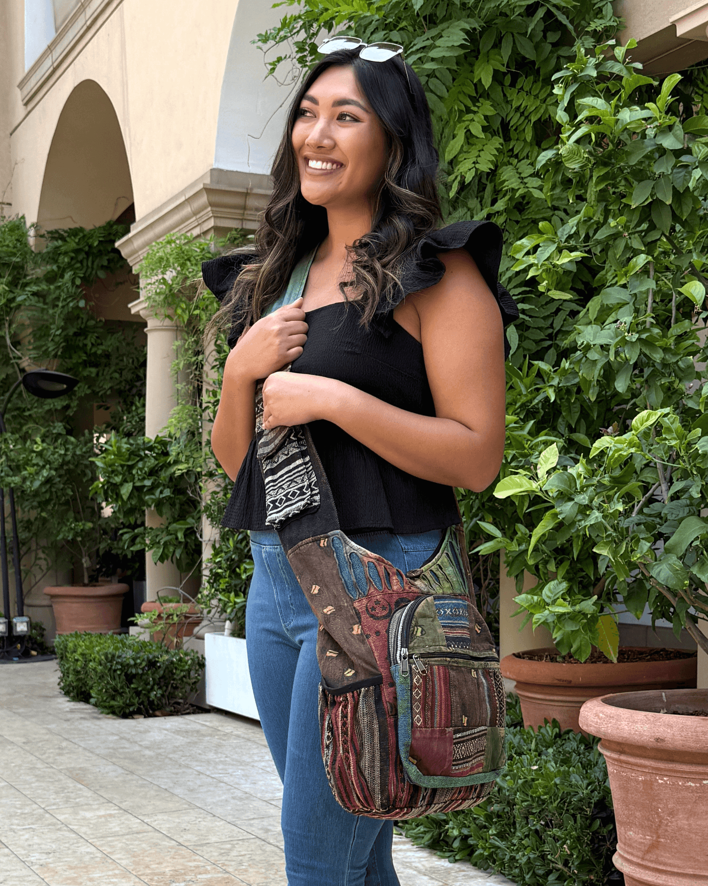 Kathmandu Collection Bee Hobo Bag