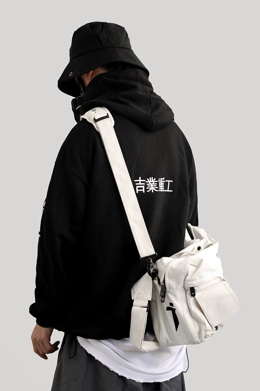 HiH6 Black I-Tech Hoodie - Concordia Style Boutique