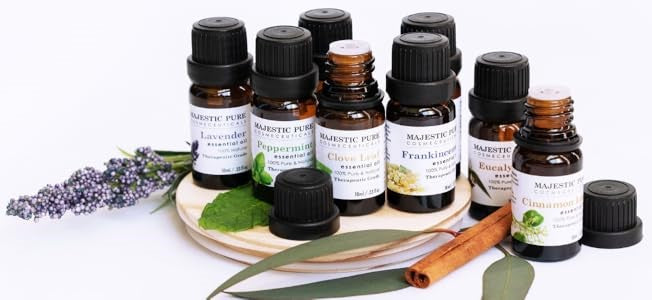 Majestic Pure Organic Essential Oils – 100% Pure -  1 Bottle (1 fl oz) - Premium Organic Essential Oils from Concordia Style Boutique - Just $12.49! Shop now at Concordia Style Boutique