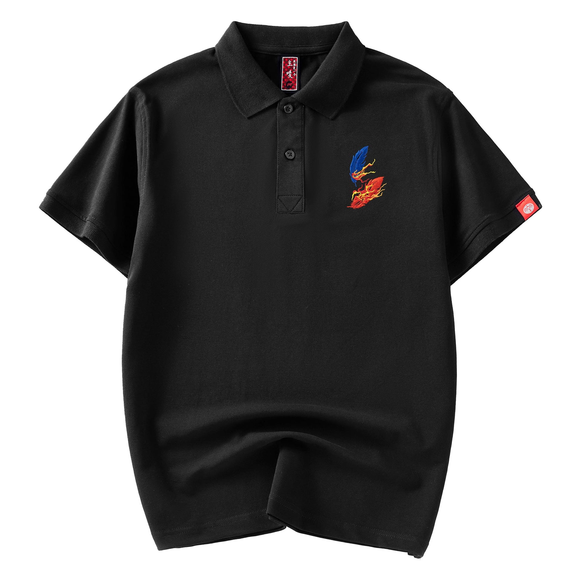 Flying Phoenix Embroidery Polo - Concordia Style Boutique