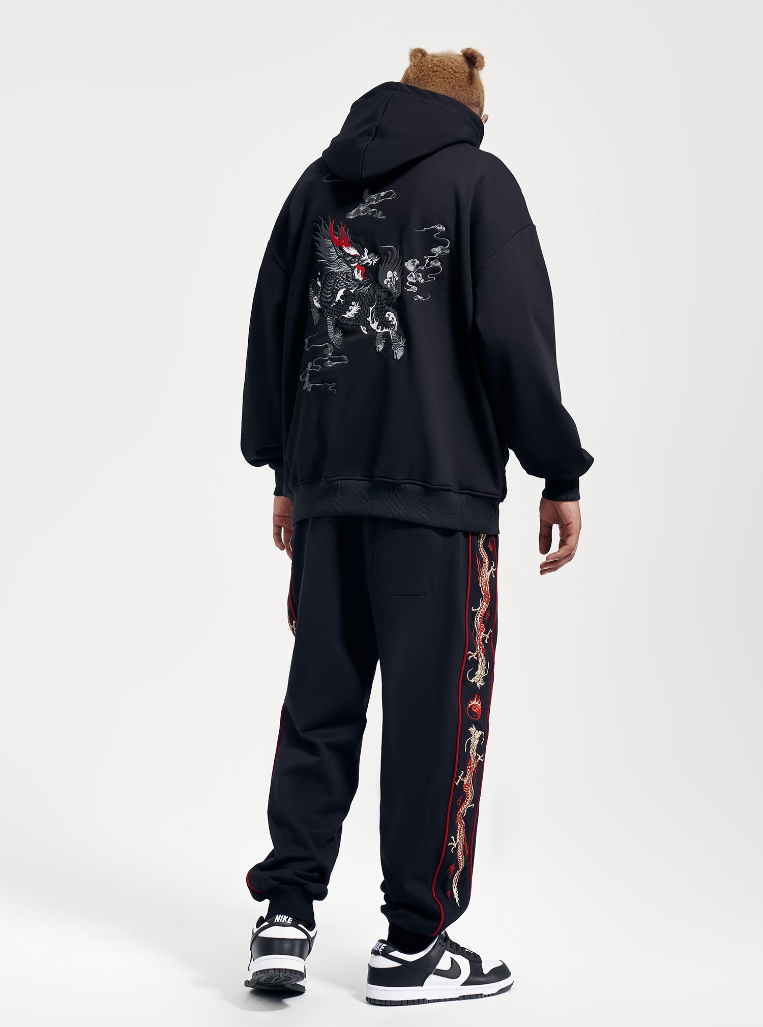 KH9102 Kirin Embroidery Hoodie - Concordia Style Boutique