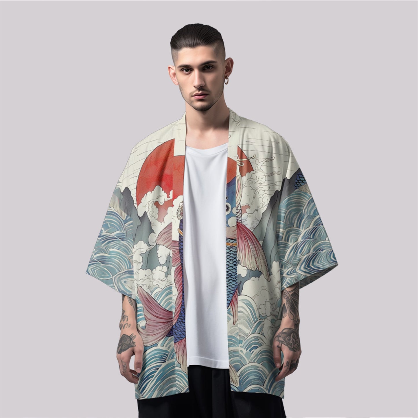 K20 Aqua Nature Kimono