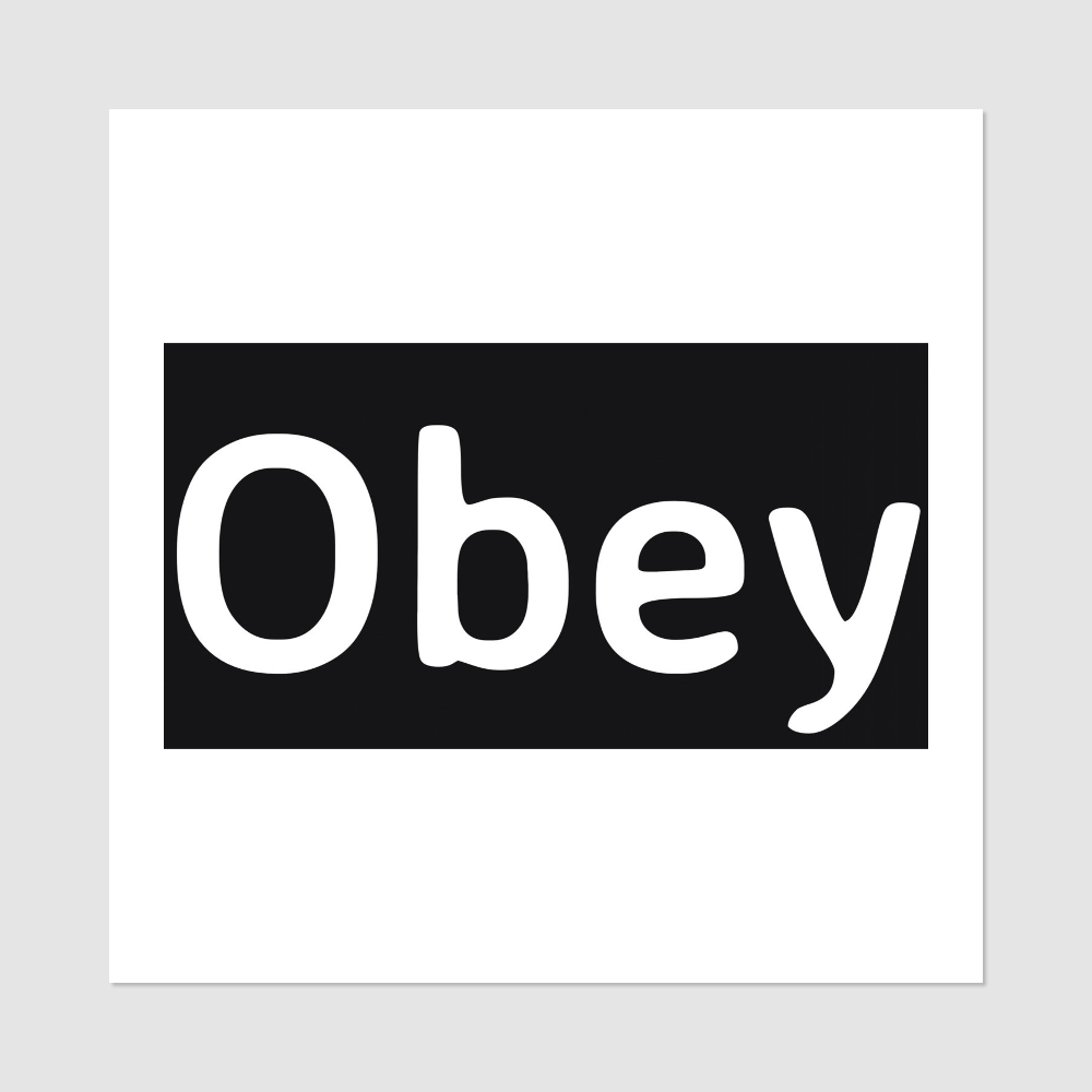 Temporary Tattoos - "Obey" - Premium Temporary Tattoos from Inkedjoy - Just $12.44! Shop now at Concordia Style Boutique