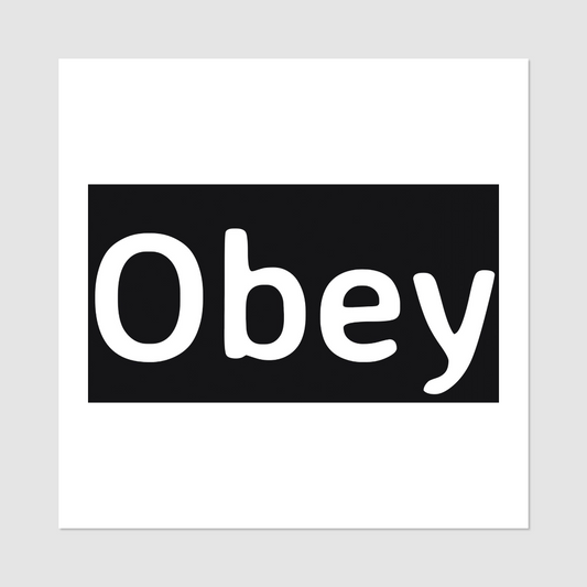 Temporary Tattoos - "Obey" - Premium Temporary Tattoos from Inkedjoy - Just $12.44! Shop now at Concordia Style Boutique