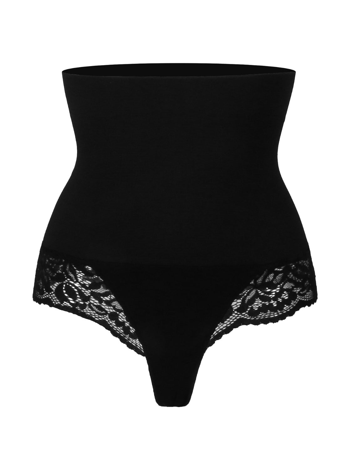 Lace Detail High Waist Shaping Panty - Premium Panty from Concordia Style Boutique - Just $16.28! Shop now at Concordia Style Boutique