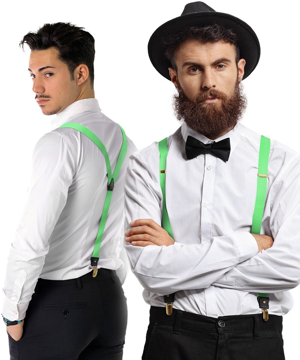 Vittorio Farina Men's Convertible Suspender in Gift Box: 70% Polyester & 30% Elastomer - Concordia Style Boutique