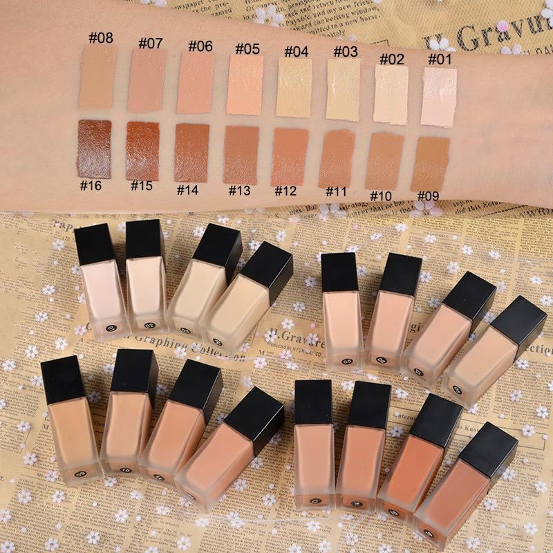 Healthy Skin Liquid Full Coverage Matte Makeup Foundation with SPF 30 - Concordia Style Boutique