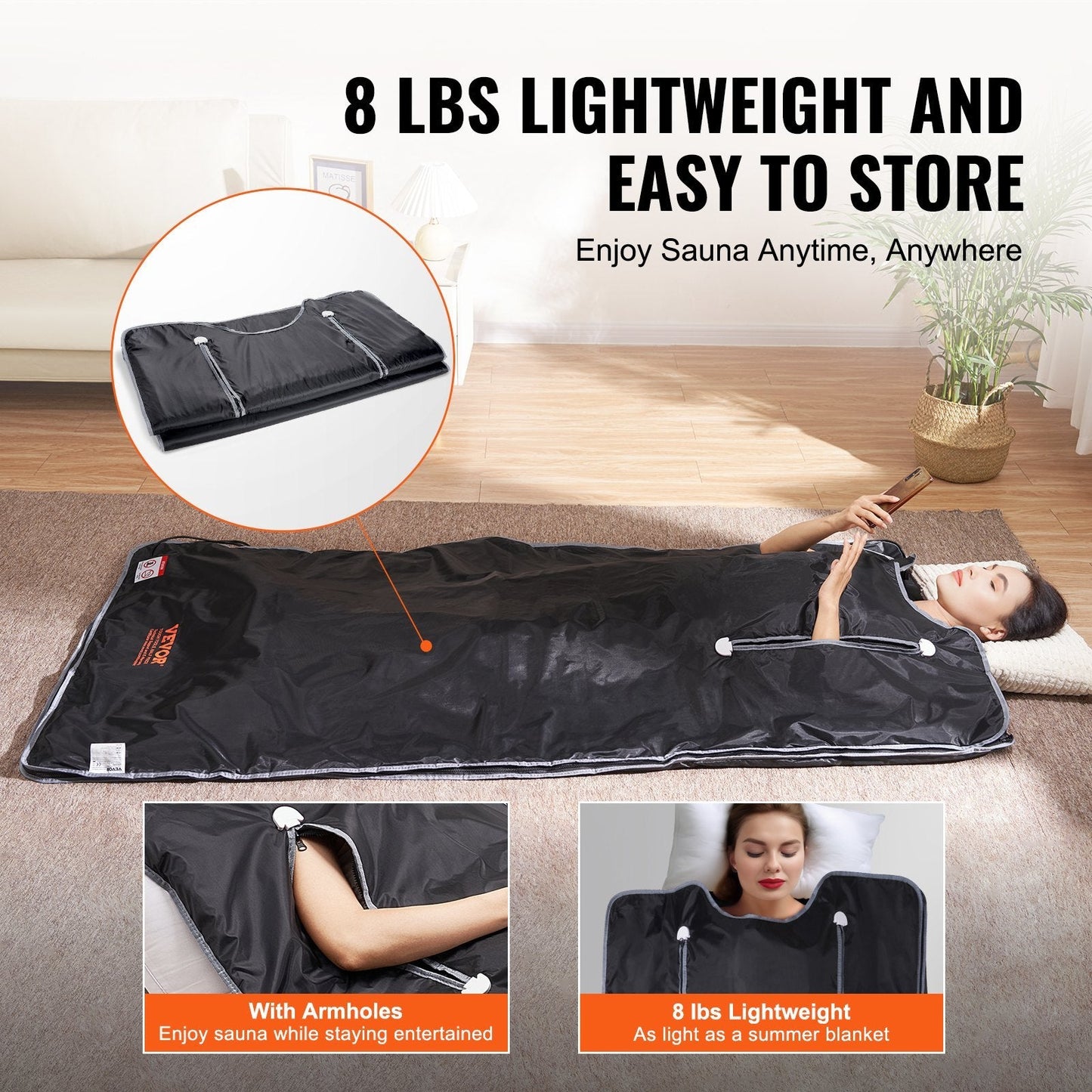 🔥 Portable Far Infrared Sauna Blanket