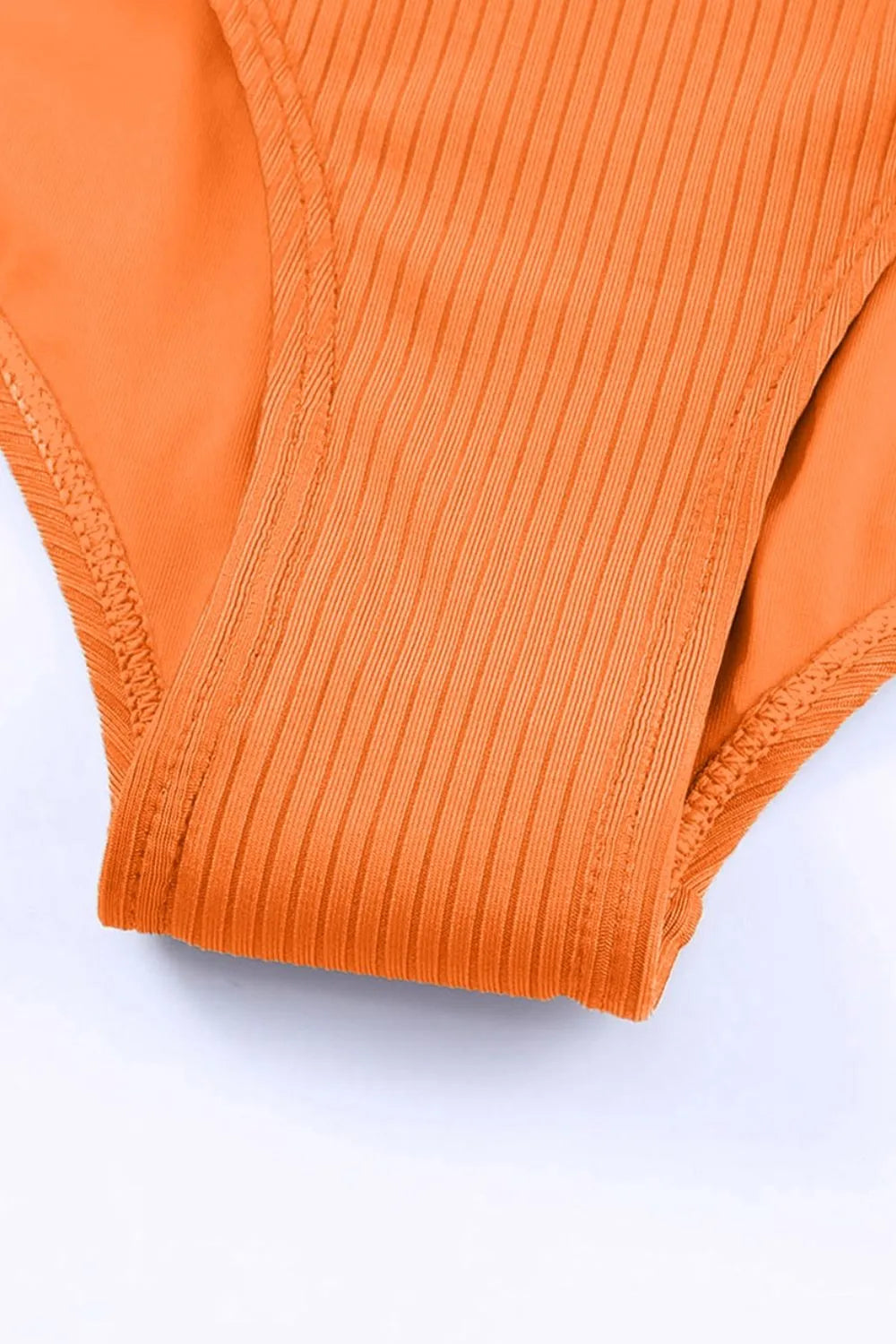 Drawstring Plunge One-Piece Swimwear - Concordia Style Boutique