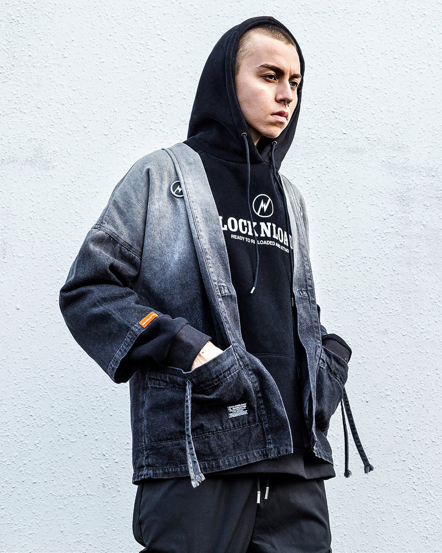 LALKW91 Denim Samurai Shirt - Concordia Style Boutique