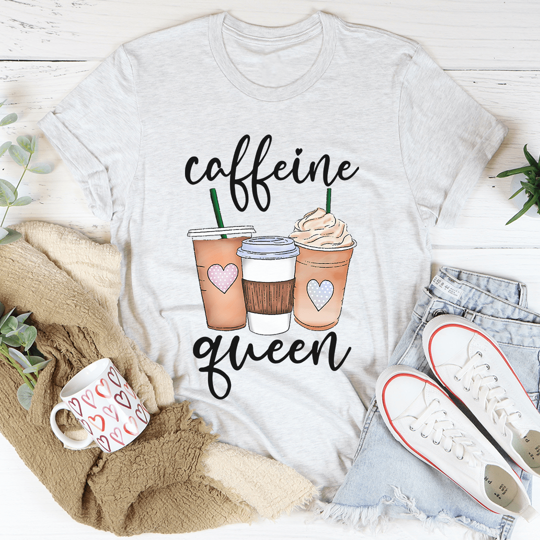 Caffeine Queen Tee - Concordia Style Boutique