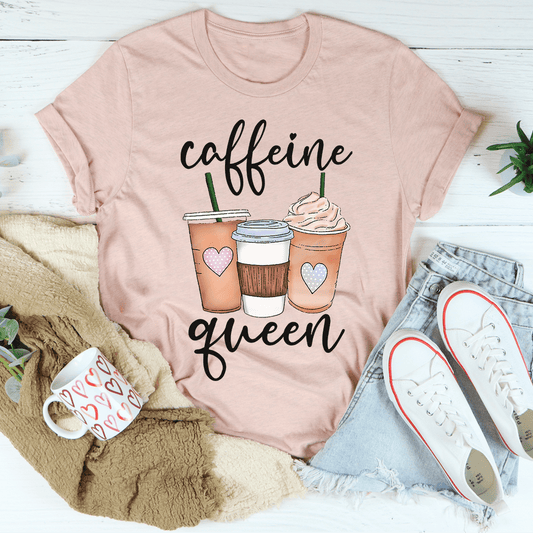 Caffeine Queen Tee - Concordia Style Boutique