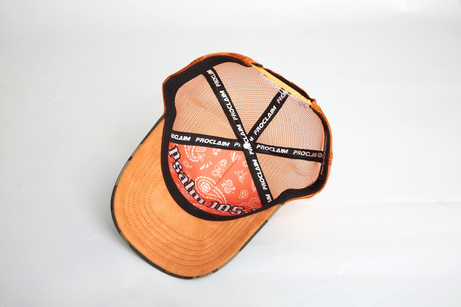 God’s Work- Signature Series Camo/Orange Mesh Snap-back - Concordia Style Boutique