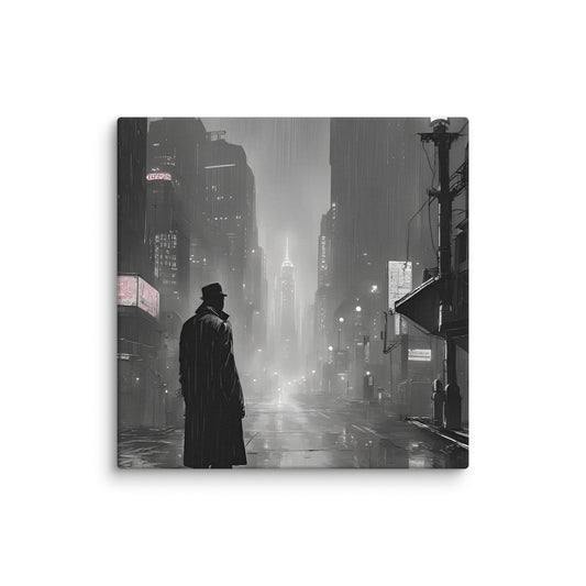 Synthwave City 10 Canvas - Concordia Style Boutique