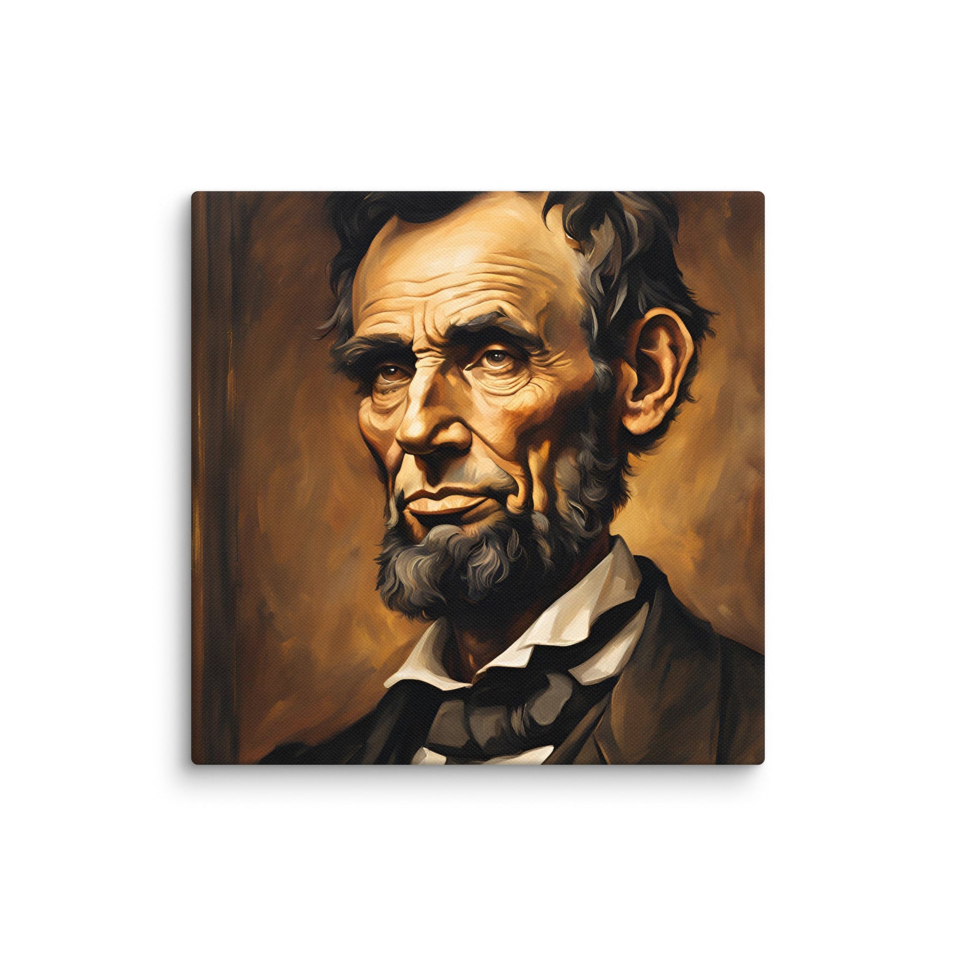 Abraham Lincoln Portait on Canvas - Concordia Style Boutique