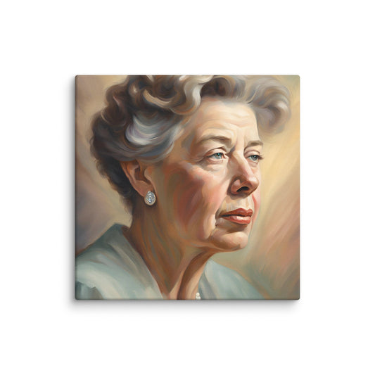 Eleanor Roosevelt Portait on Canvas - Concordia Style Boutique