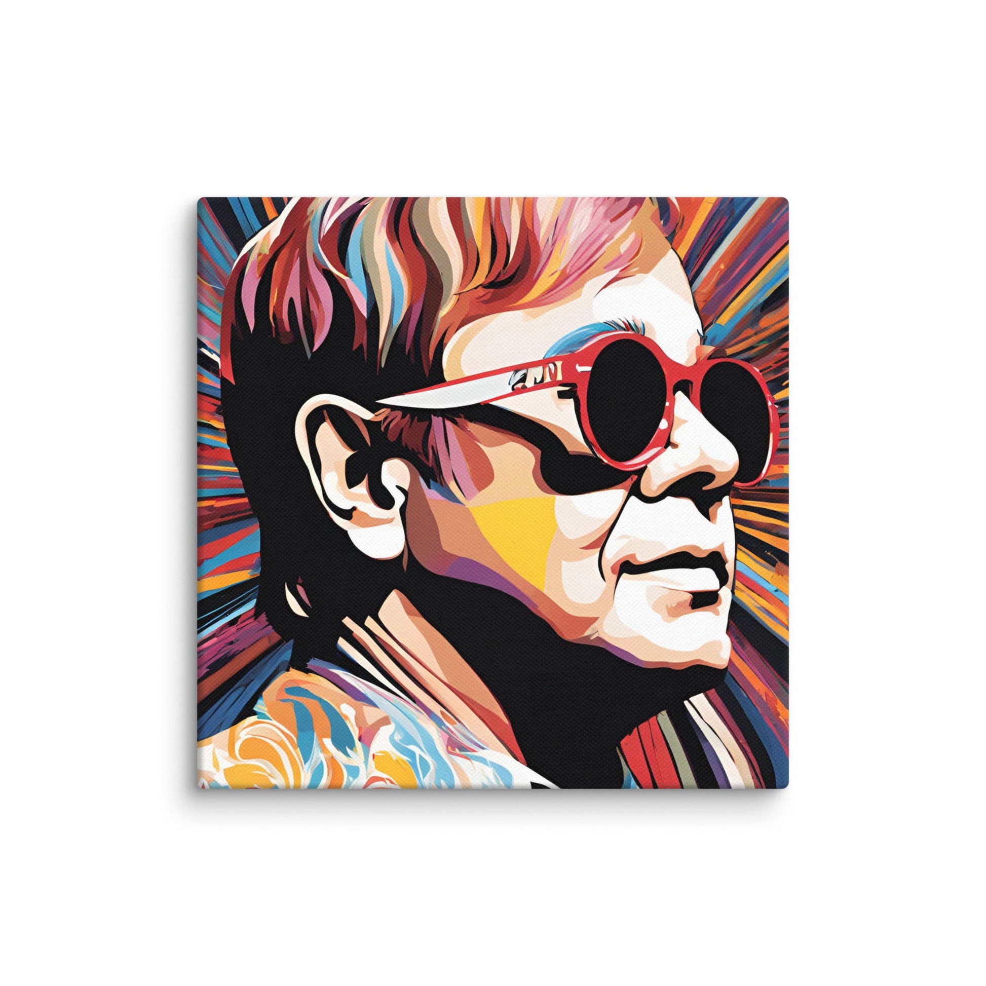 Elton John Portait on Canvas - Concordia Style Boutique