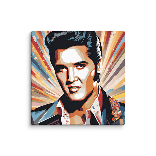 Elvis Presley Portait on Canvas - Concordia Style Boutique