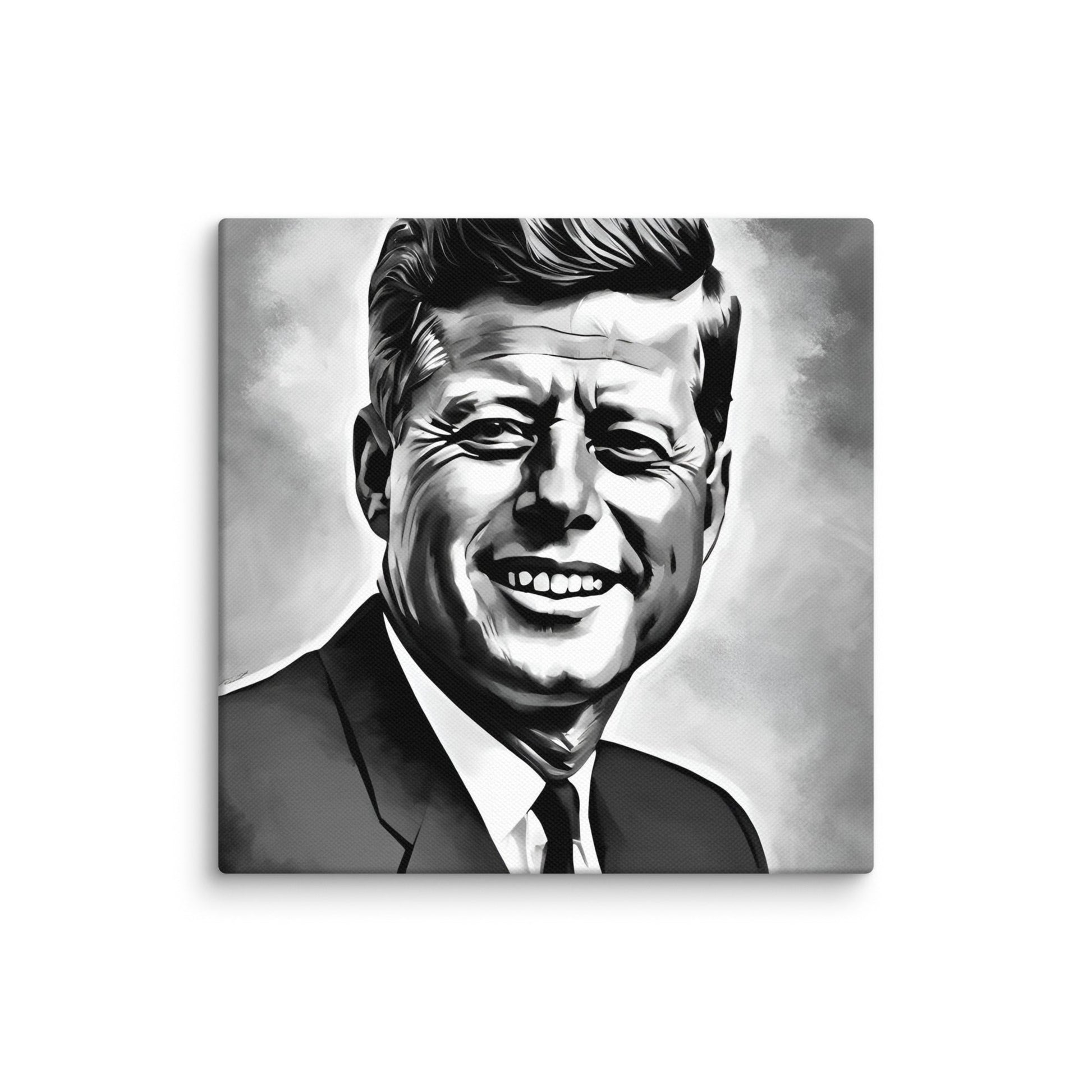 John F. Kennedy Portait on Canvas - Concordia Style Boutique