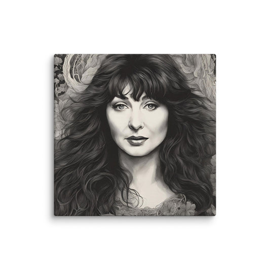 Kate Bush Portait on Canvas - Concordia Style Boutique