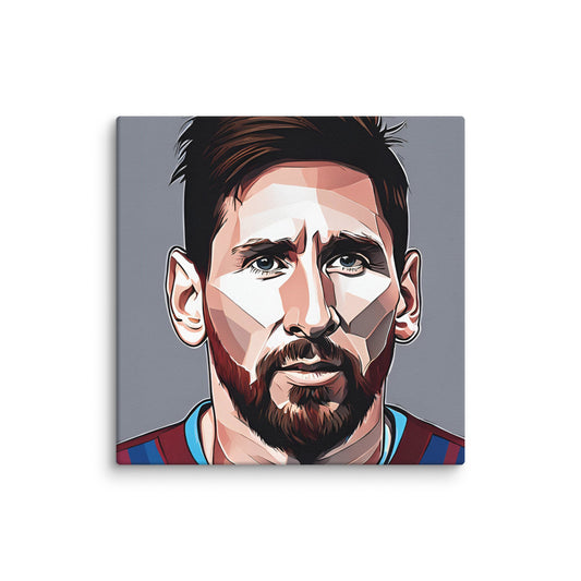Lionel Messi Portait on Canvas - Concordia Style Boutique