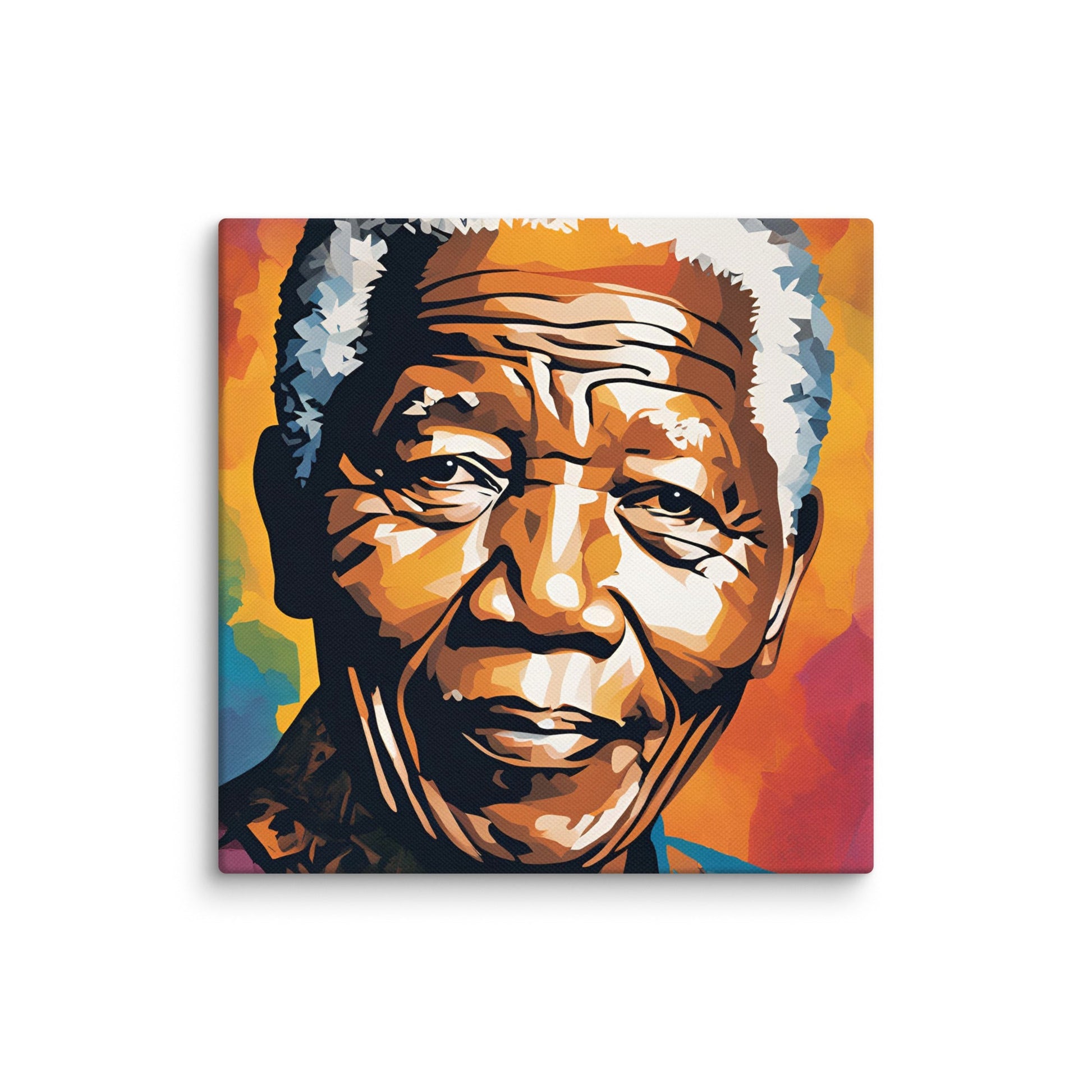 Nelson Mandela Portait on Canvas - Concordia Style Boutique