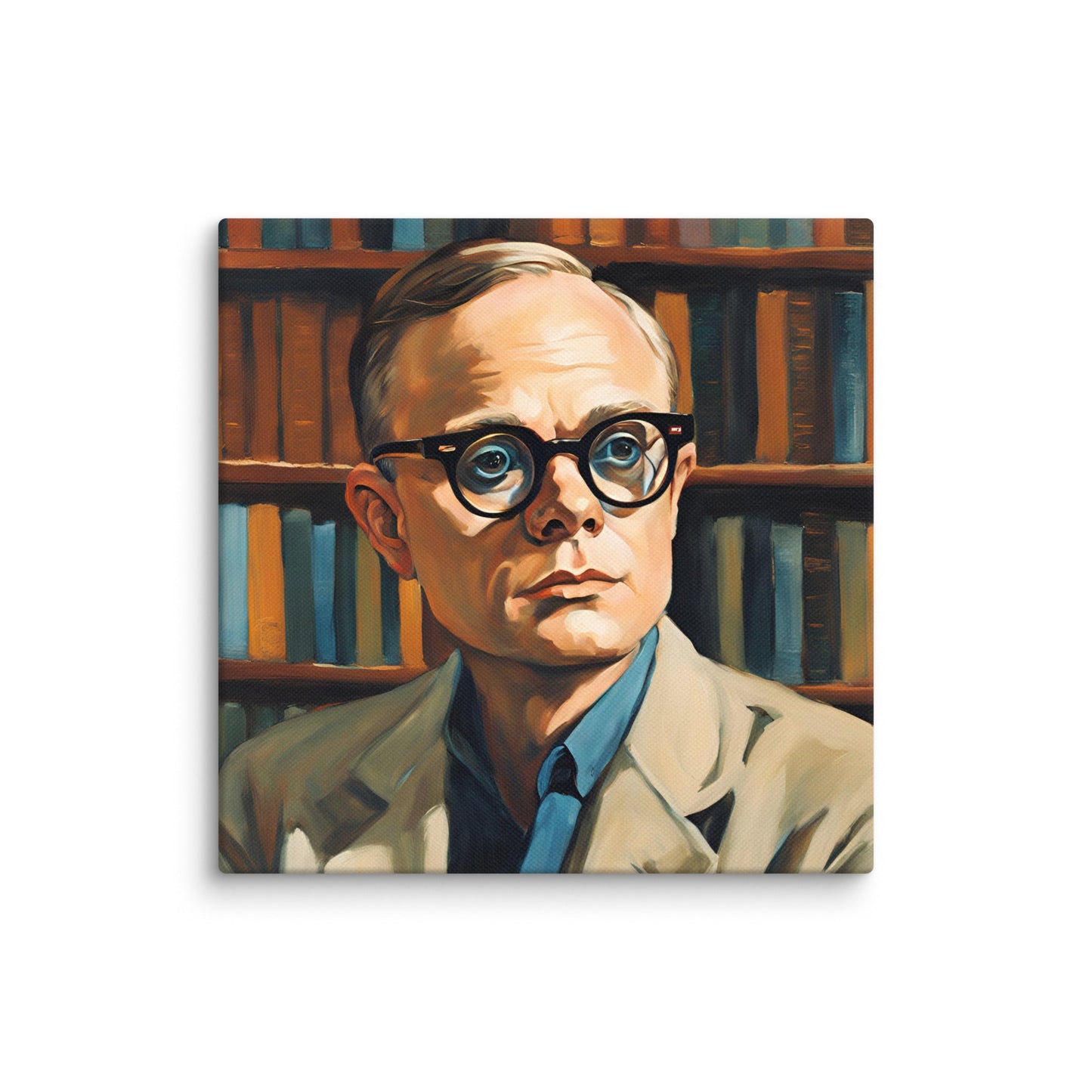 Truman Capote Portait on Canvas - Concordia Style Boutique