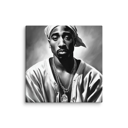 Tupac Portait on Canvas - Concordia Style Boutique