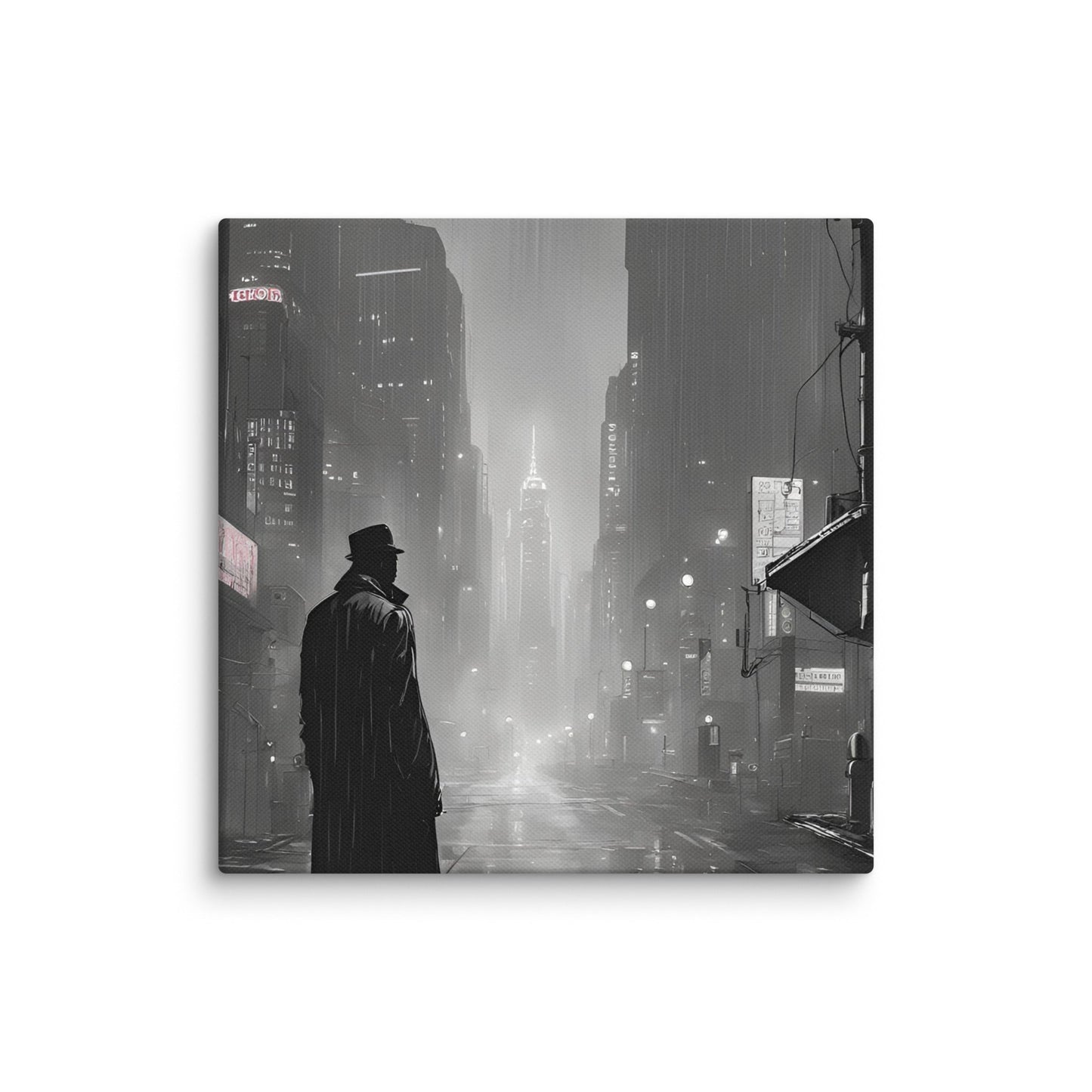 Synthwave City 10 Canvas - Concordia Style Boutique