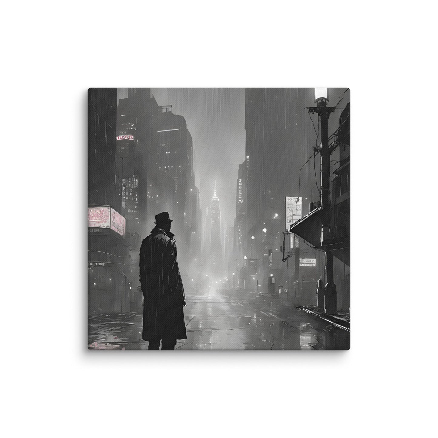 Synthwave City 10 Canvas - Concordia Style Boutique