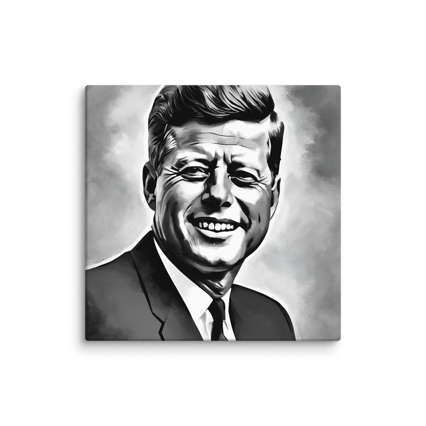 John F. Kennedy Portait on Canvas - Concordia Style Boutique