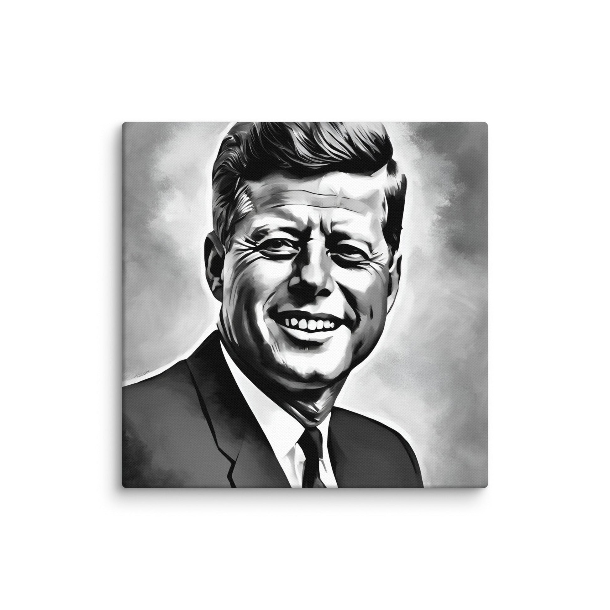 John F. Kennedy Portait on Canvas - Concordia Style Boutique