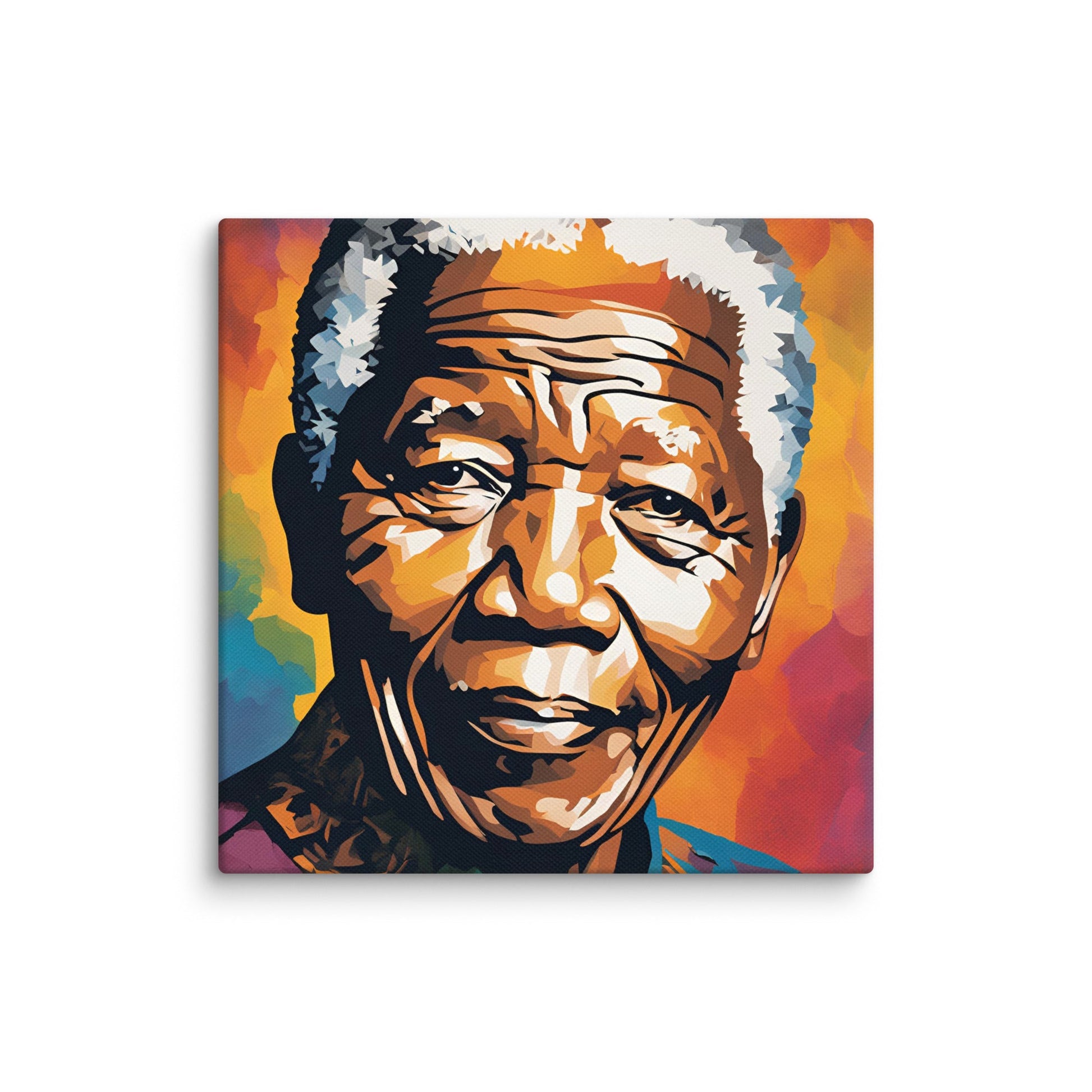 Nelson Mandela Portait on Canvas - Concordia Style Boutique