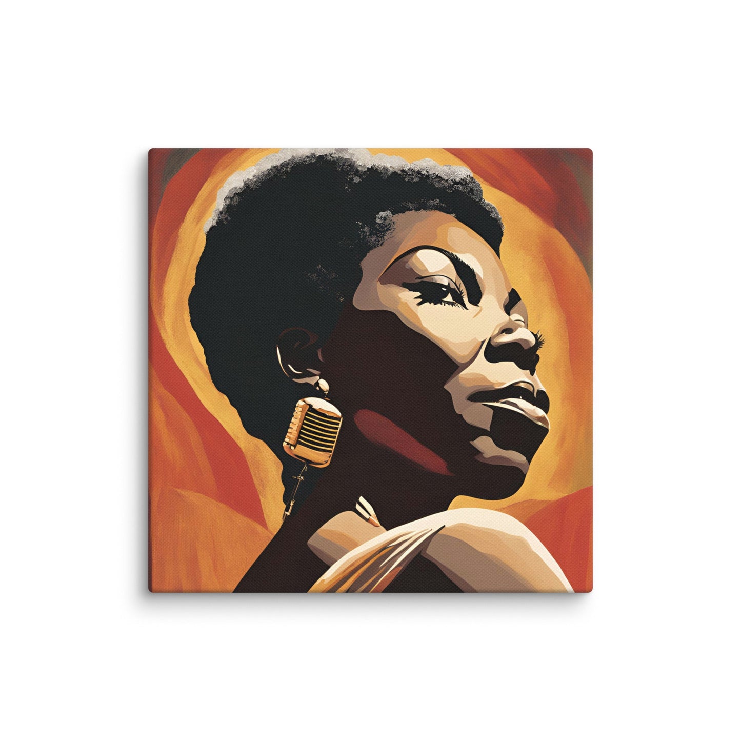 Nina Simone Portait on Canvas - Concordia Style Boutique