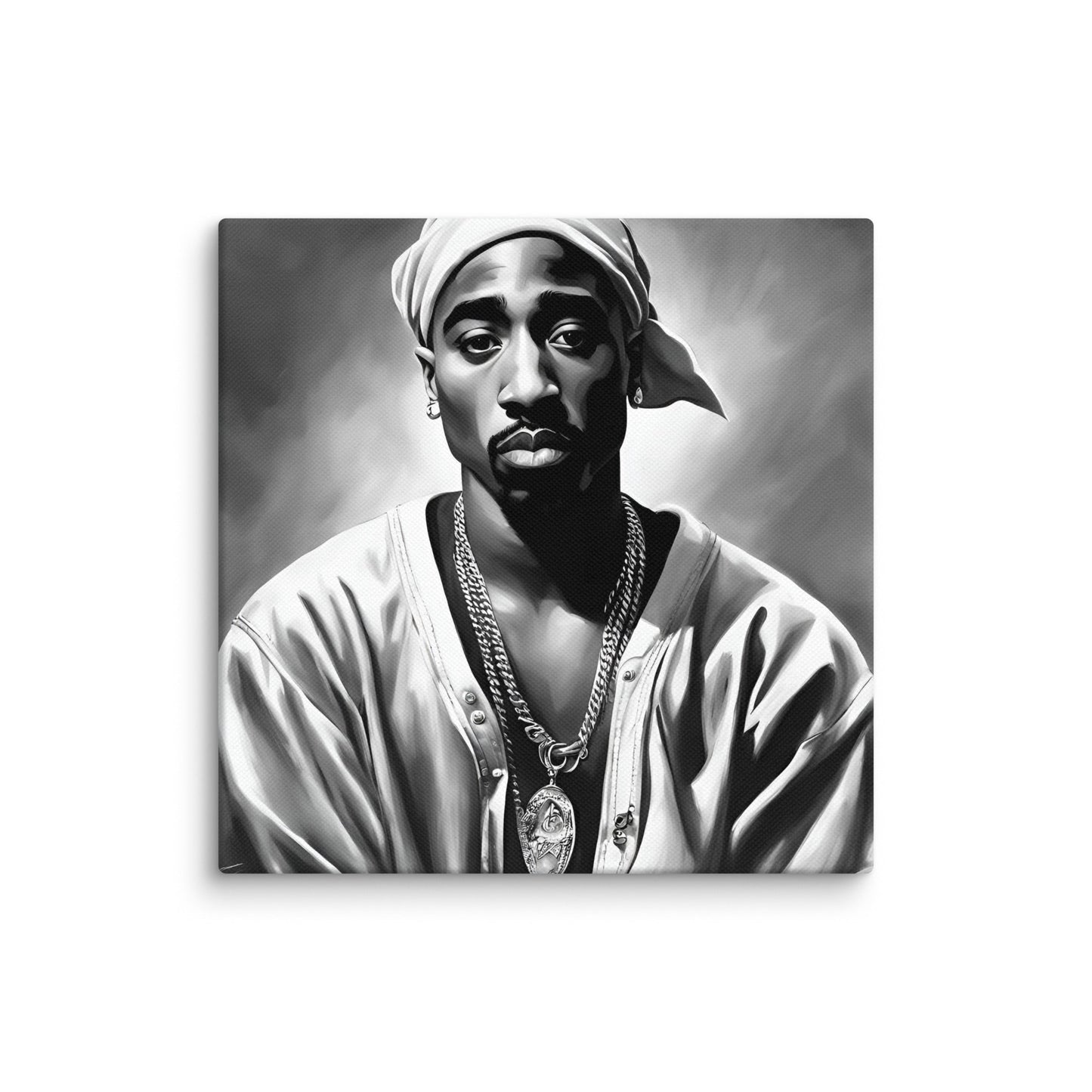 Tupac Portait on Canvas - Concordia Style Boutique