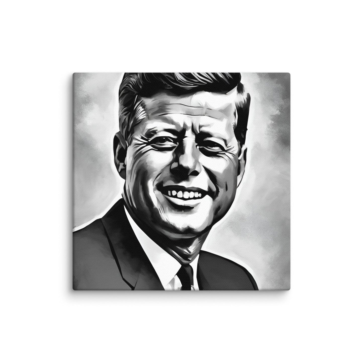 John F. Kennedy Portait on Canvas - Concordia Style Boutique