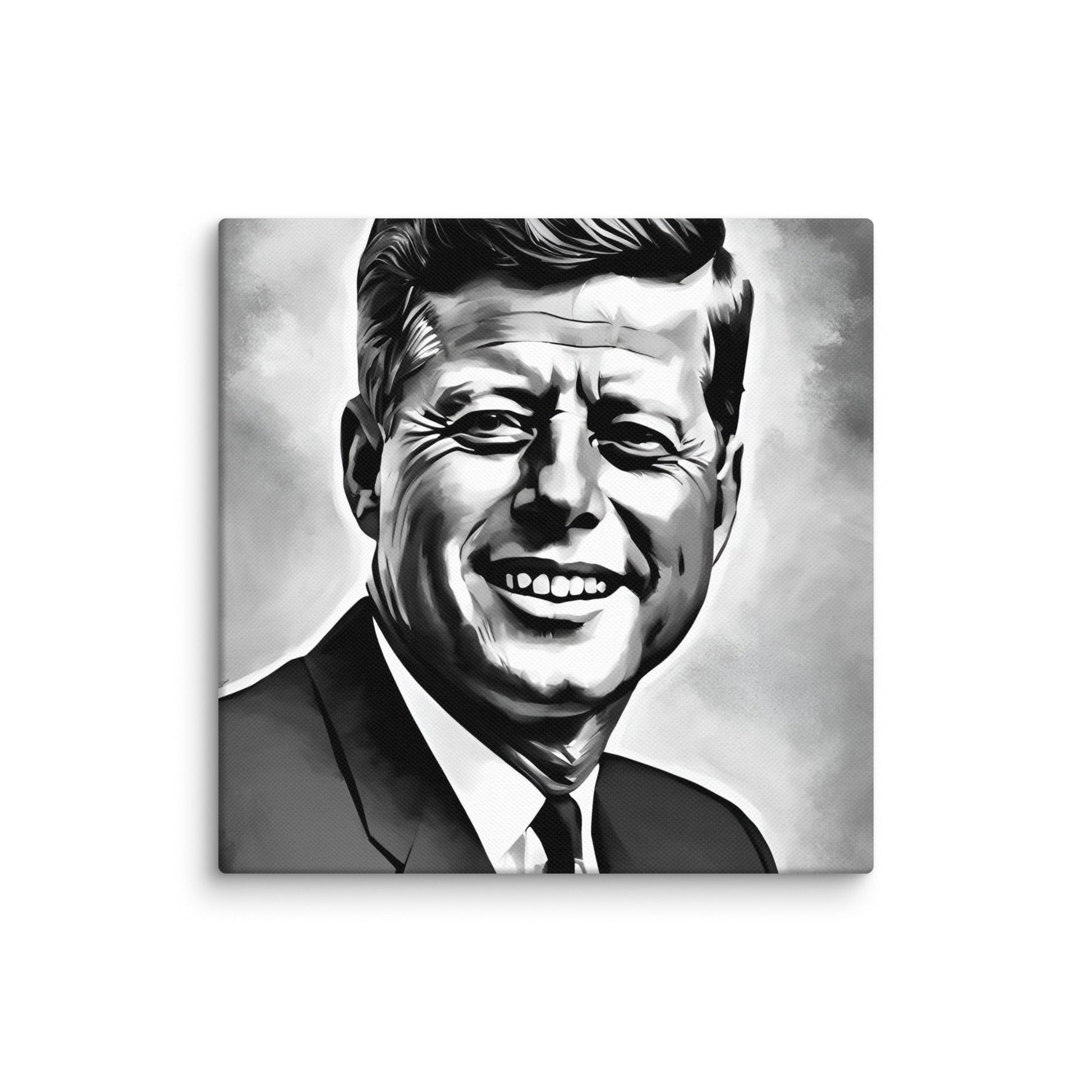 John F. Kennedy Portait on Canvas - Concordia Style Boutique