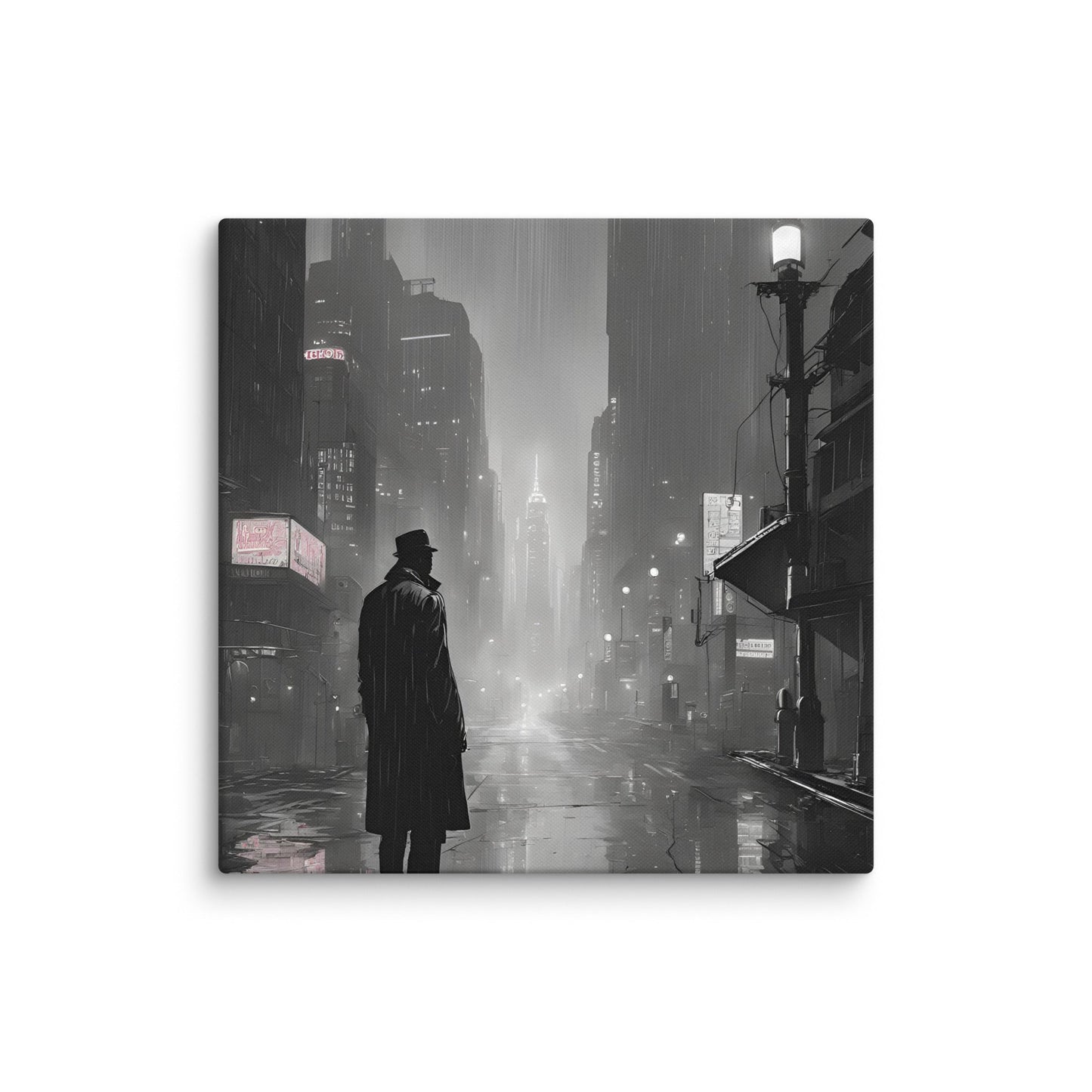 Synthwave City 10 Canvas - Concordia Style Boutique