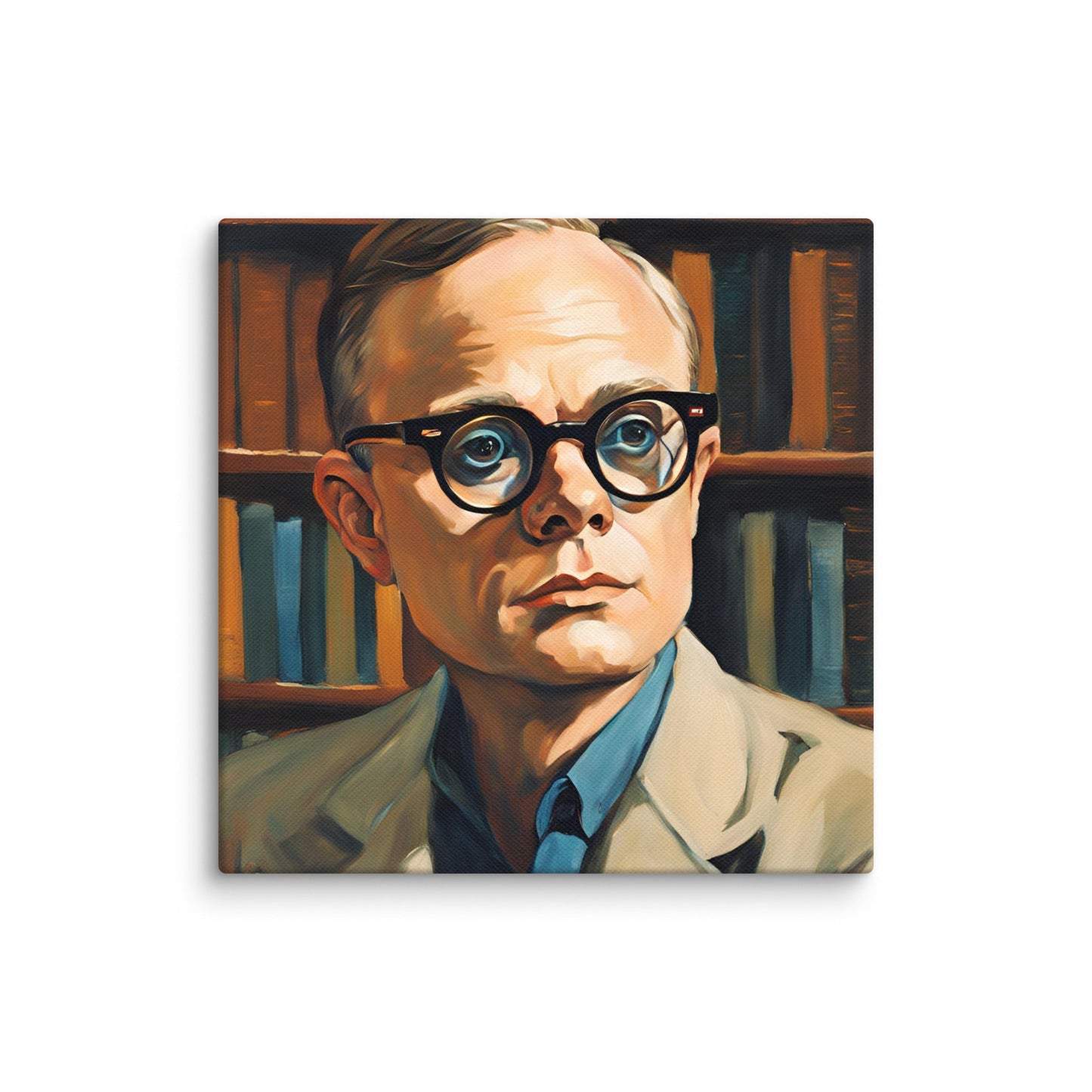 Truman Capote Portait on Canvas - Concordia Style Boutique