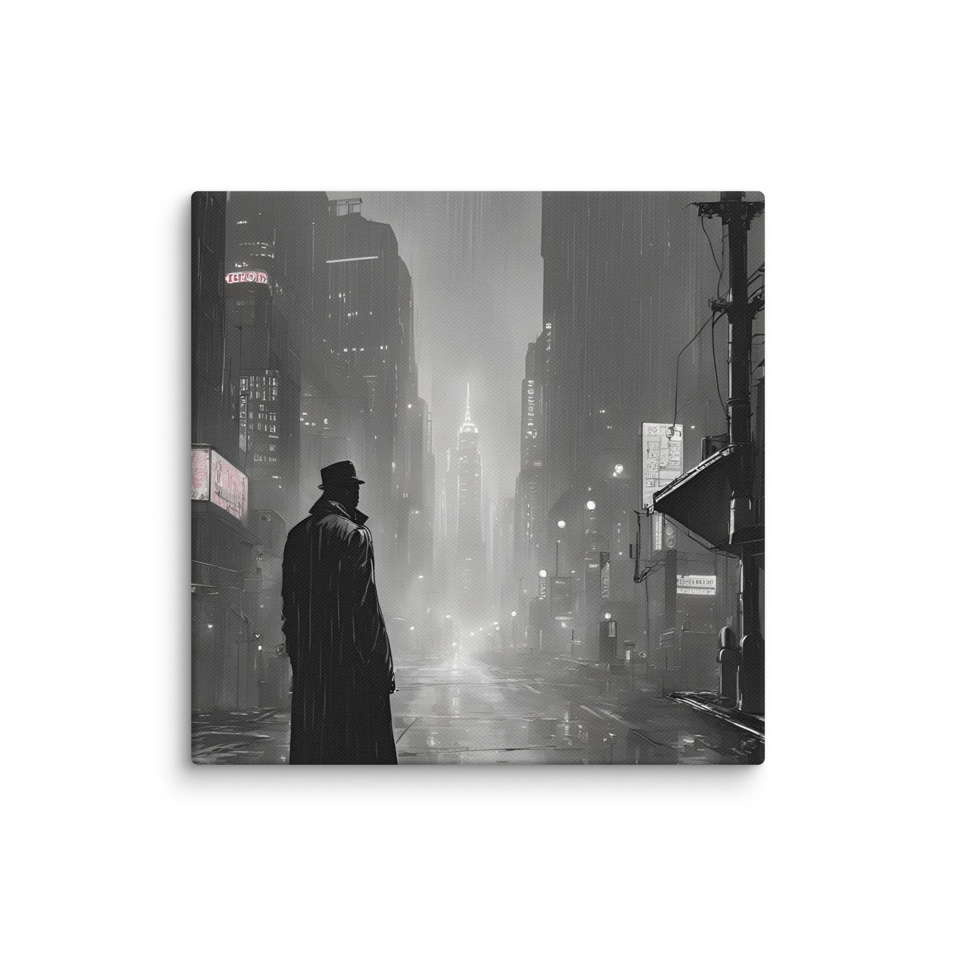 Synthwave City 10 Canvas - Concordia Style Boutique