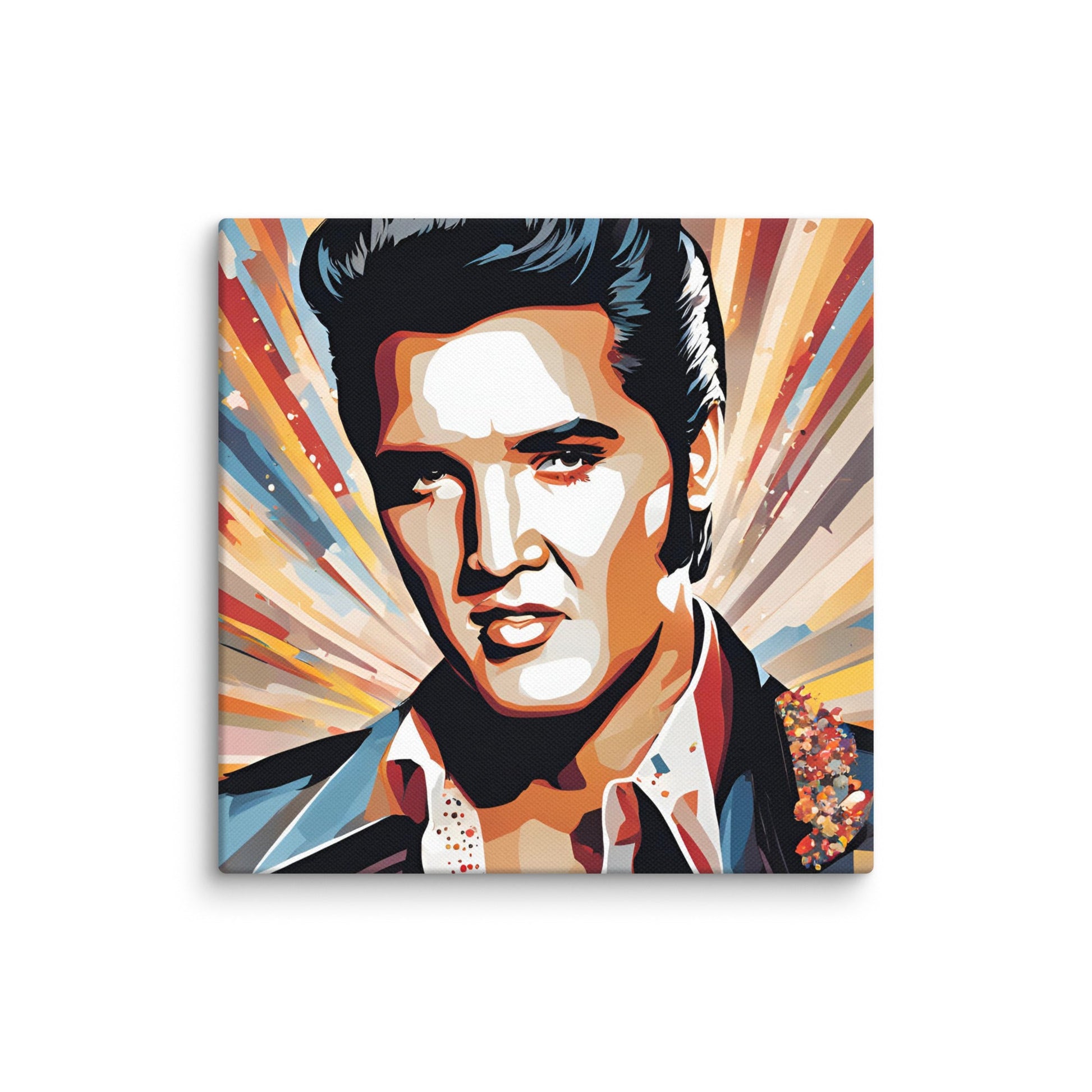 Elvis Presley Portait on Canvas - Concordia Style Boutique