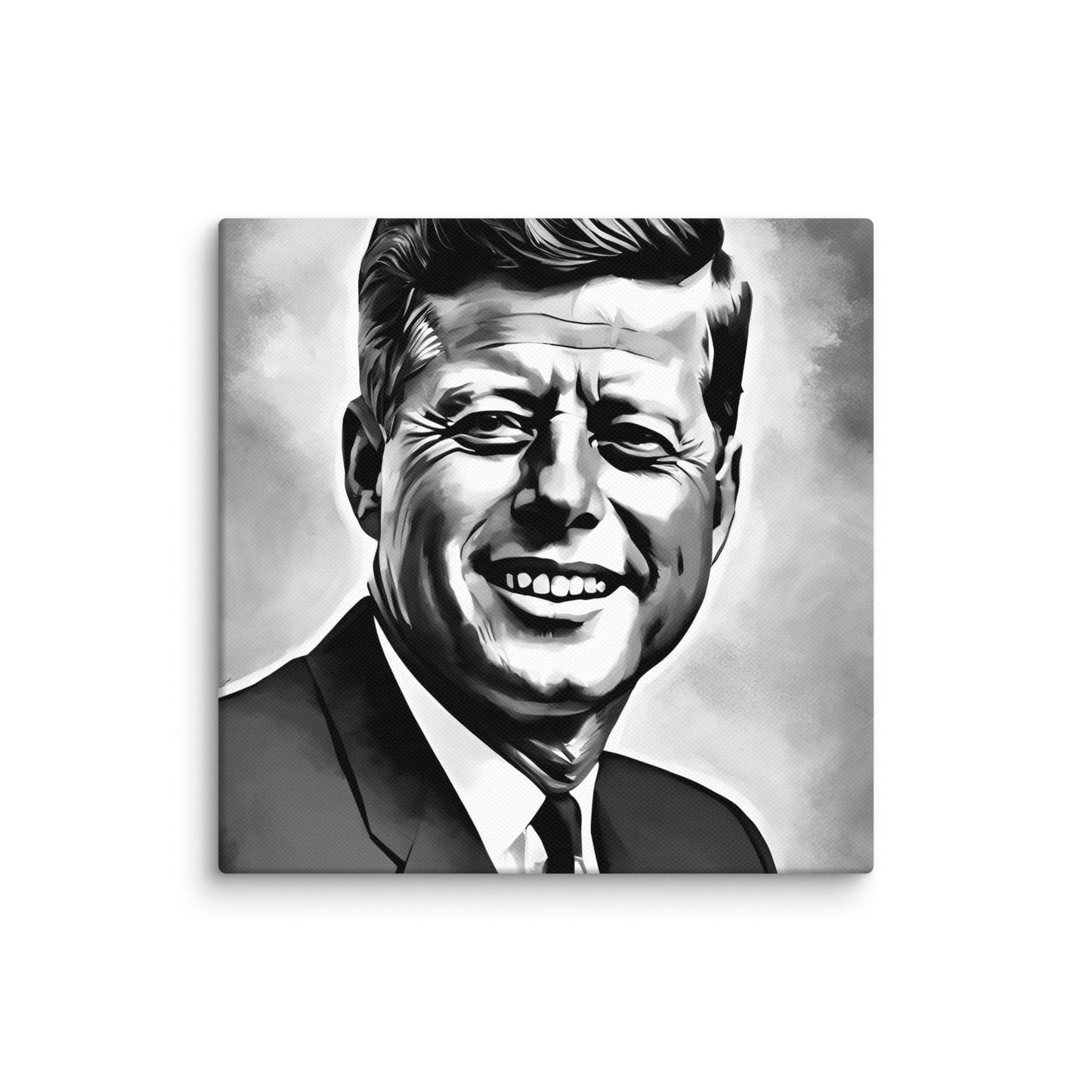 John F. Kennedy Portait on Canvas - Concordia Style Boutique