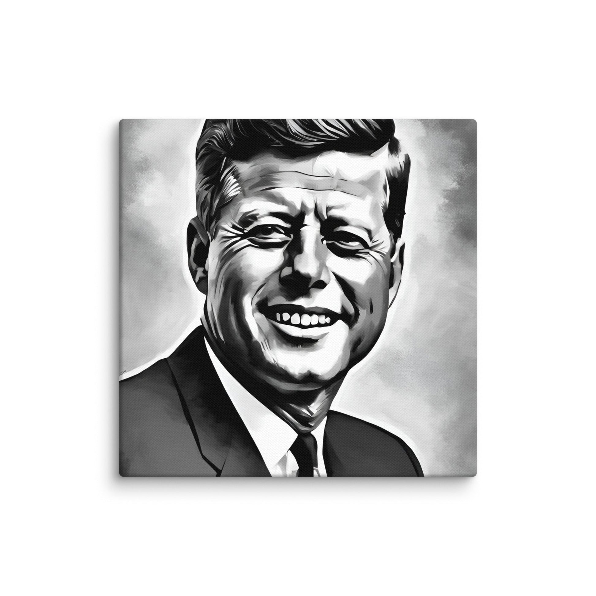 John F. Kennedy Portait on Canvas - Concordia Style Boutique