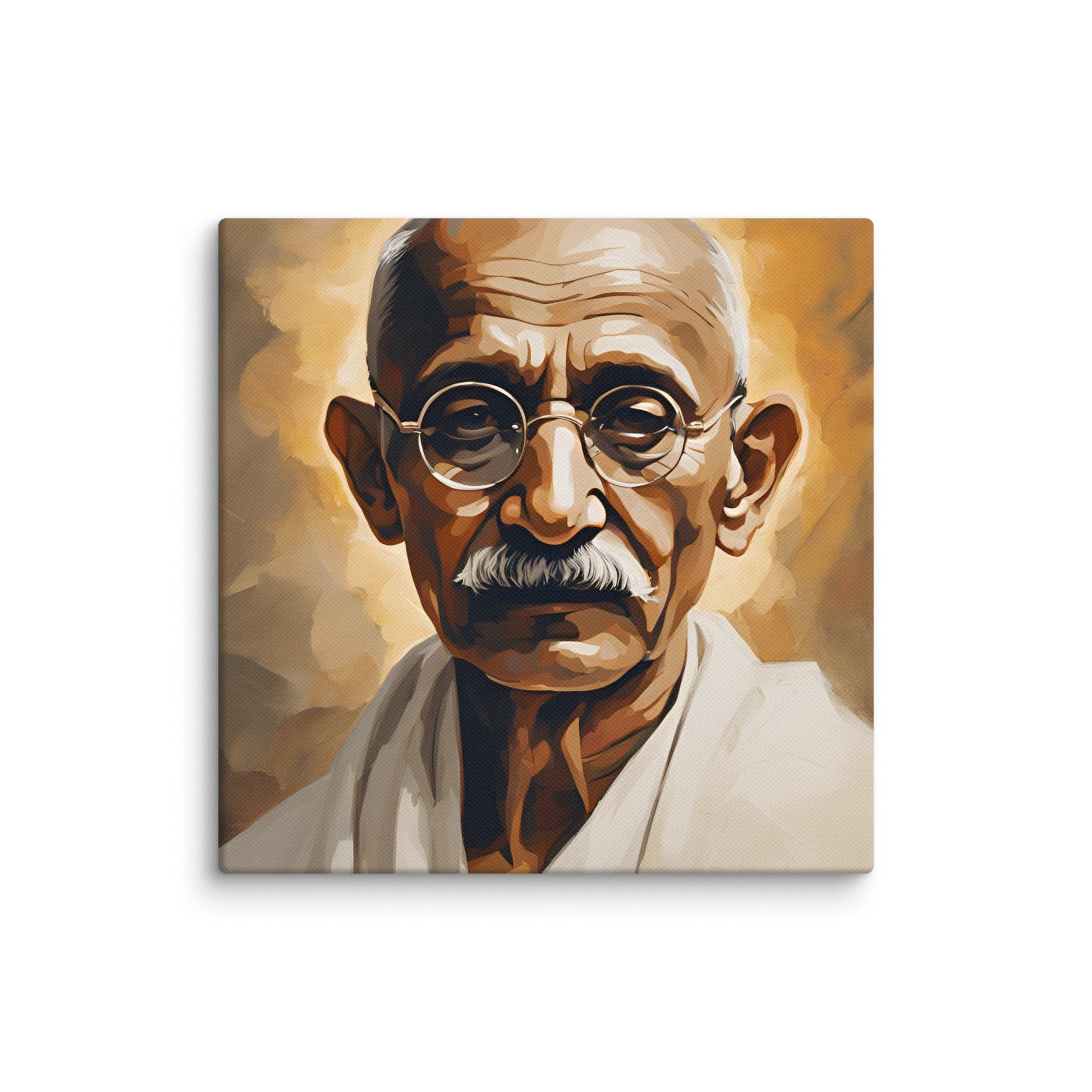 Mahatma Gandhi Portait on Canvas - Concordia Style Boutique