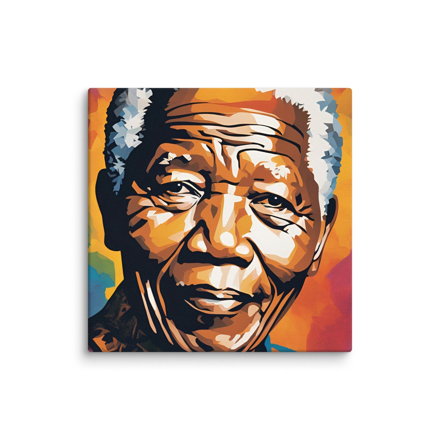 Nelson Mandela Portait on Canvas - Concordia Style Boutique