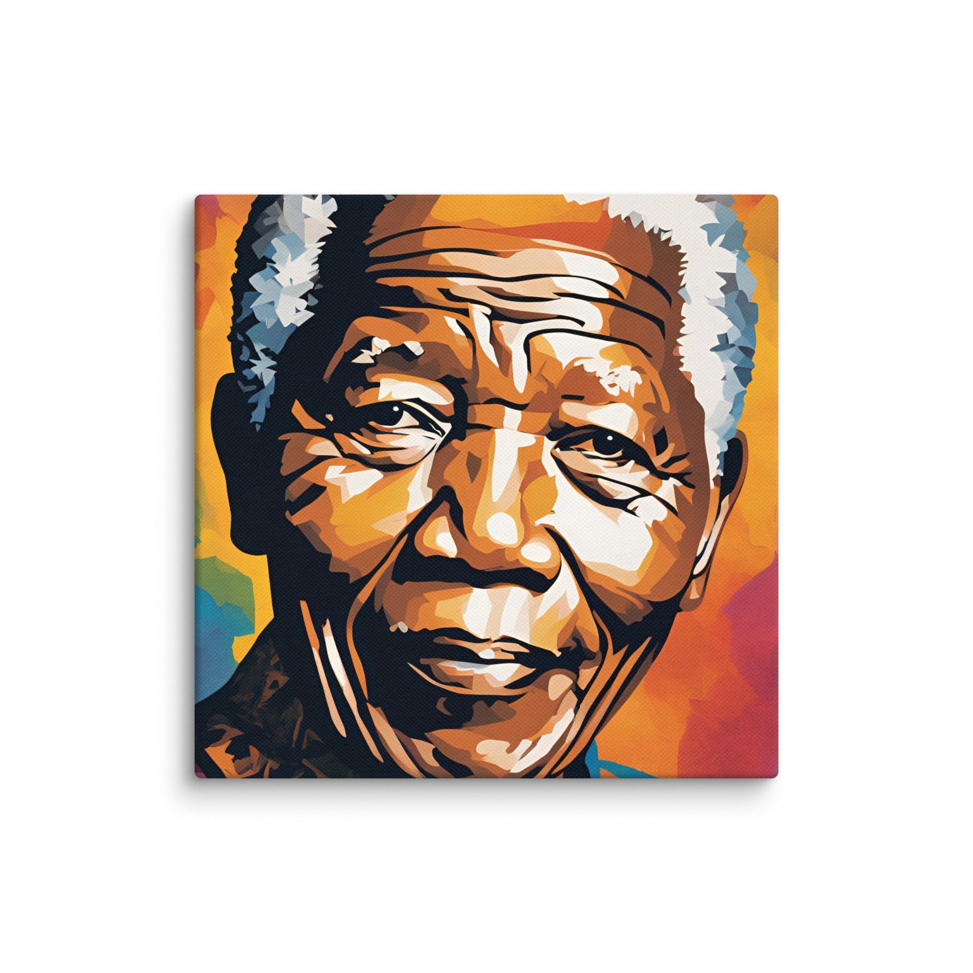 Nelson Mandela Portait on Canvas - Concordia Style Boutique