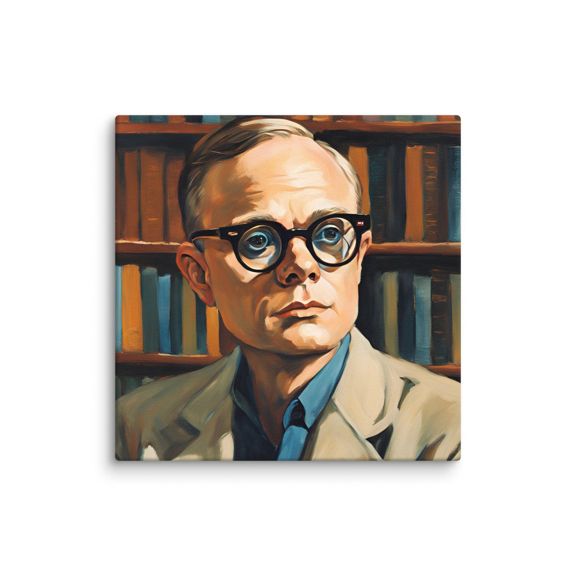 Truman Capote Portait on Canvas - Concordia Style Boutique